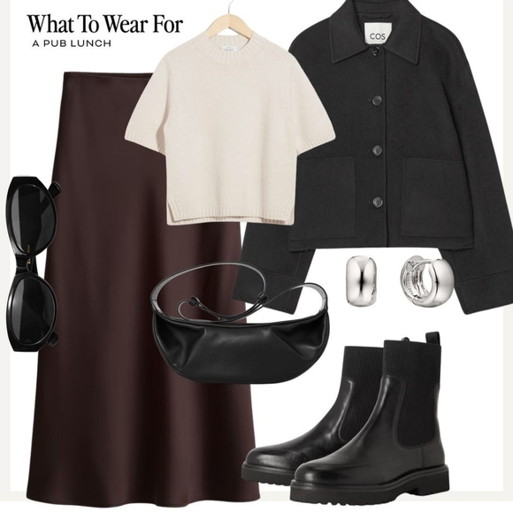 Stunning Satin Skirt Lined - Picture 3 of 7